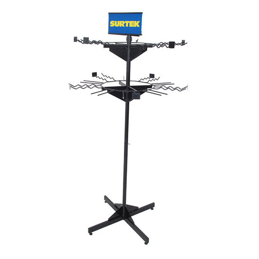 Exhibidor De Piso Para Palas Y Bieldos 70 X 70 X 180 Cm Surtek DS