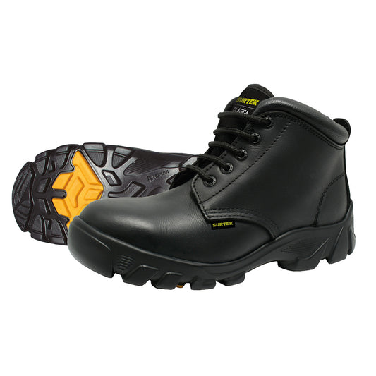 Botas De Seguridad Clásicas Con Casquillo De Acero #28.5 Cm Surtek DS