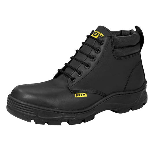 Botas De Seguridad Collarín Doble Con Casquillo De Acero #22 Cm Foy Ds