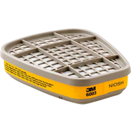 2 Cartuchos Para Vapor Orgánico Niosh 6003 3M WX700901738 3M