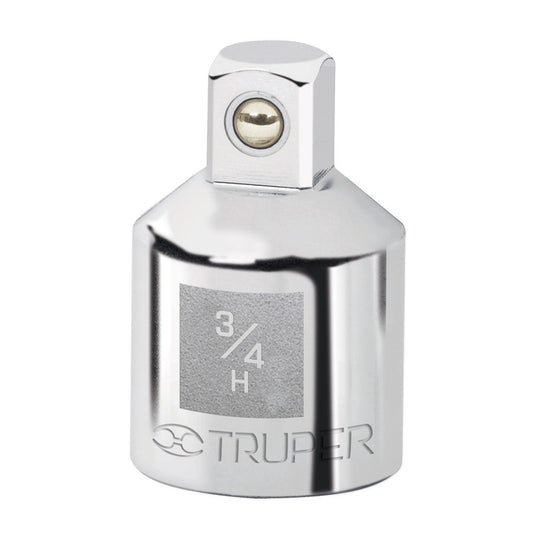 Adaptador Para Matraca De Cuadro 3/4' A Cuadro 1/2' 13424 Truper