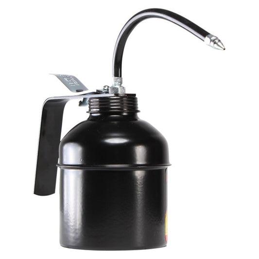 Aceitera de presión, bote de acero, tubo flexible 500 ml