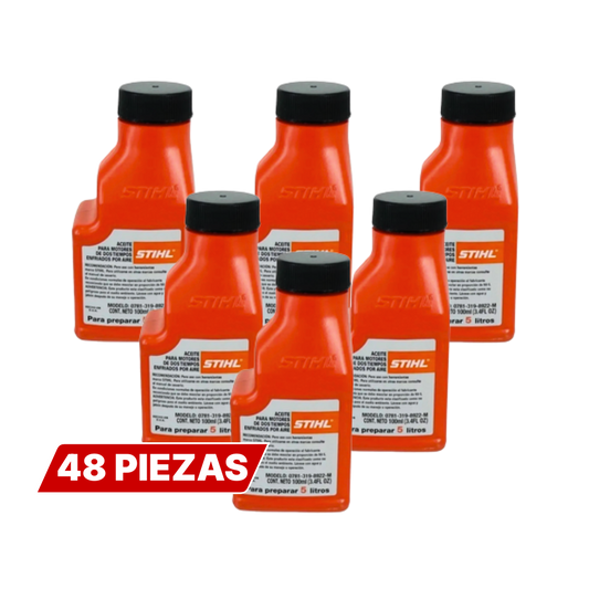 Caja Con 48 Pzs - Aceite Naranja 100 Ml 2 Tiempos P/5 Lt 0781-319-8922 Stihl $33.75 C/U