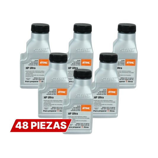 Caja Con 48 Pzs - Aceite Gris Ultra 100 Ml 2 Tiempos P/5 Lt 7008-871-0266 Stihl $54.21 C/U