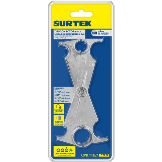 Acoplador Con Seguro De Resorte Para A/C Y La Línea De Combustible Ford® Y Chrysler® 107272 Surtek