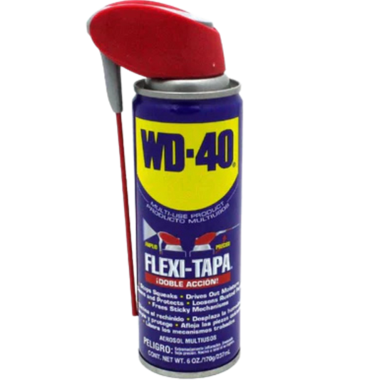 Aerosol Aflojatodo Multiusos Flexitapa 6 Oz 521065 WD40