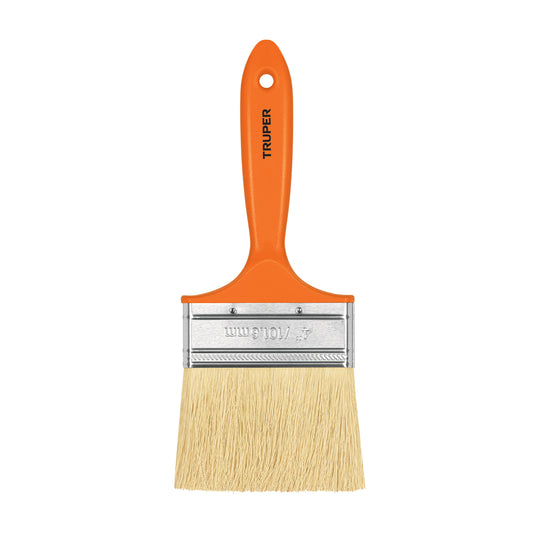 Brocha Para Encalar E Impermeabilizar De 4' Mango Plástico 14492 Truper