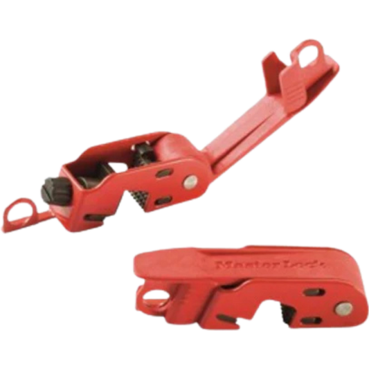 Bloqueo Para Disyuntor Palancas Dobles Y Simples Estándar Rojo ML551 Master Lock