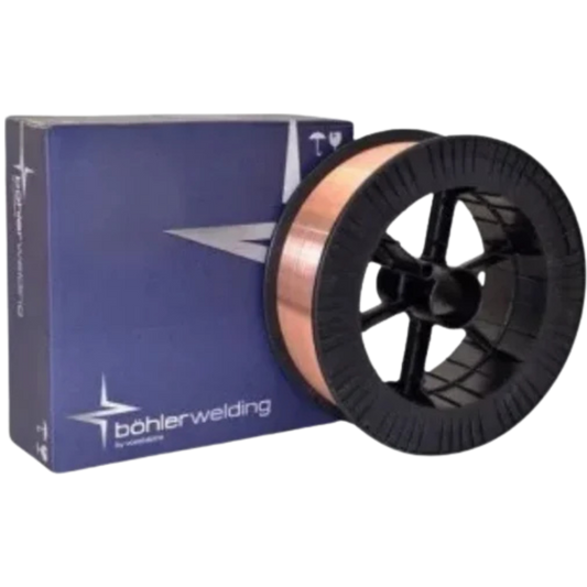 Böhler Q 71 Resistencia A La Tracción Diámetro 12 Mm (0.045) Carrete De Plástico S300 15Kg Alambre Tubular Rutílico Para Aceros Al Carbono Aws A5.20 E71T-1C/1M 72162 Bohler