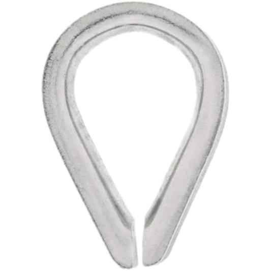 Bolsa Con 5 Guardacabos Para Cable De Acero De 1/2' Fiero 49918 Truper