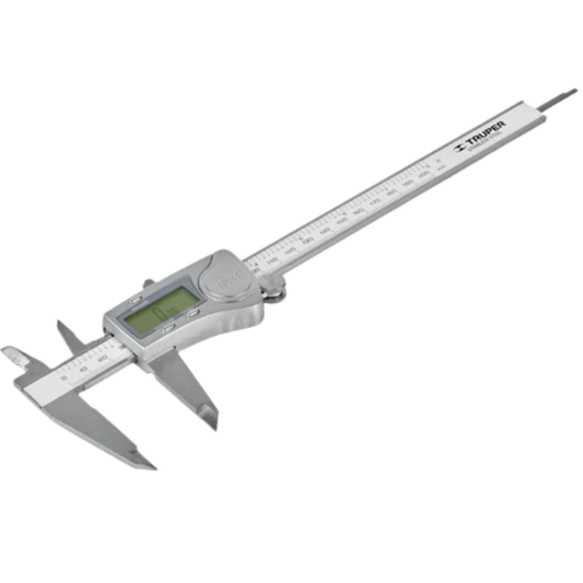 Calibrador Vernier Digital 6' Acero Inox Std Y Mm 14388 Truper