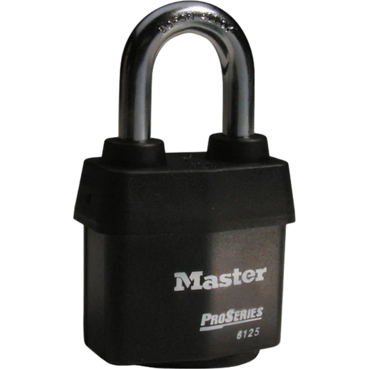Candado Con Tambor De Pines Recodificable De Acero Laminado Proseries® Weather Tough® De 2-3/8" ML003 Master Lock