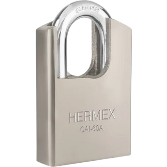 Candado De Acero Máxima Seguridad 60Mm Llave Anti-Ganzúa 43335 Truper