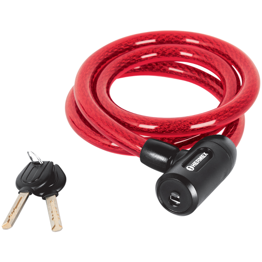 Candado De Cable Con Llave 15Mm X 1.20 M Hermex 43920 Truper