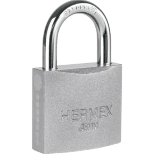 Candado De Hierro 45 Mm Gancho Corto En Caja Hermex 43316 Truper