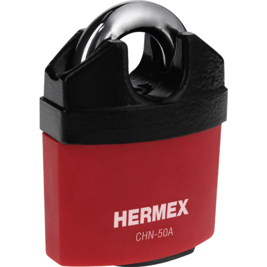 Candado De Hierro 50 Mm Gancho Protegido Llave Anti-Ganzúa 43340 Truper