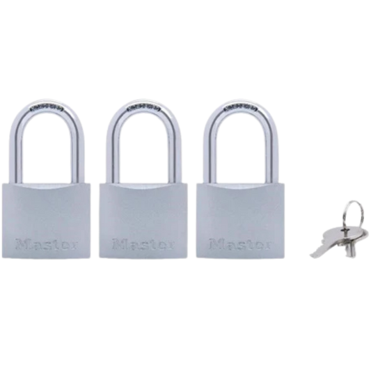 Candado De Metal Sólido De 2" 3 Piezas ML1043 Master Lock