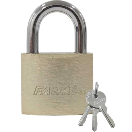 Candado Hierro 50 Mm Arco Corto 0136-0084 Fanal