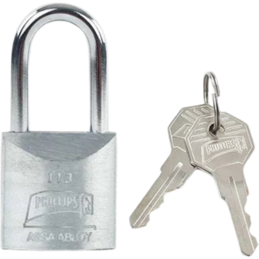 Candado Metalico Gancho Largo 113 Cajita 0136-0201 Phillips