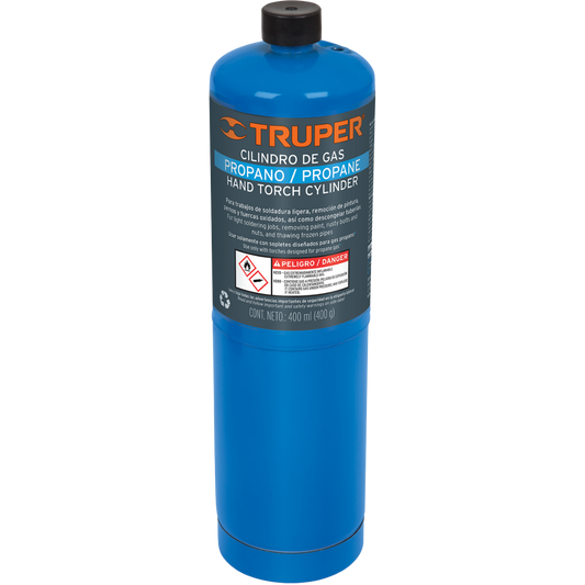Cilindro De Gas Propano De 400 G Azul 11913 Truper