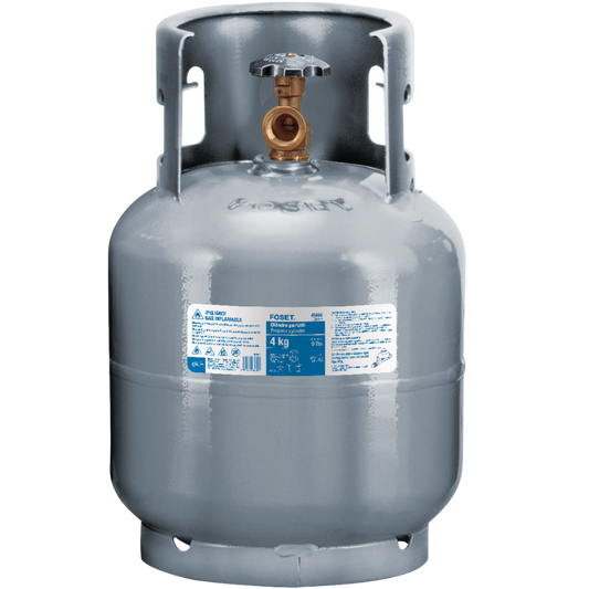 Cilindro Portátil Para Gas Lp 4Kg (9Lb) Foset 45888 Truper