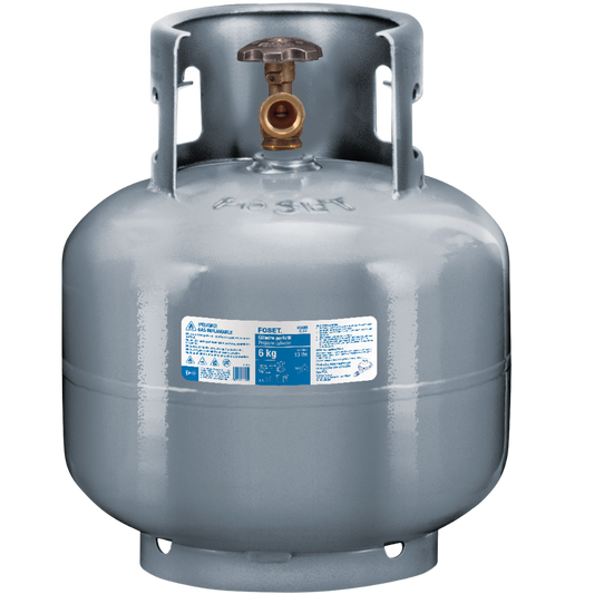 Cilindro Portátil Para Gas Lp 6Kg (13Lb) Foset 45889 Truper