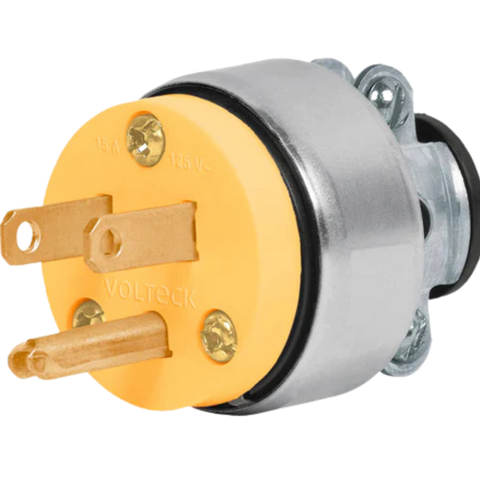 Clavija Industrial Blindada Aterrizada 2 Polos+Tierra 46202 Truper