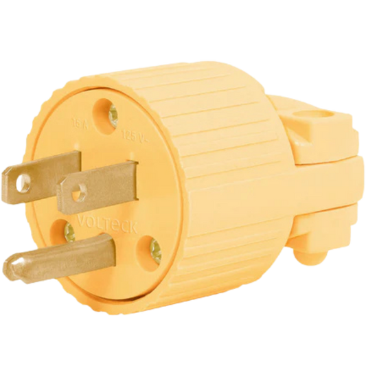 Clavija Industrial Plástica Aterrizada 2 Polos+Tierra 46205 Truper