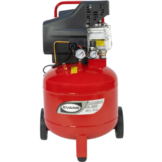 Compresor Coaxial 1 Etapa Lubricado 2Hp 50L Vertical EC07ME200-050V Evans