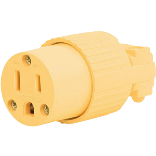 Contacto Industrial Plástico Aterrizado 2 Polos+Tierra 46117 Truper