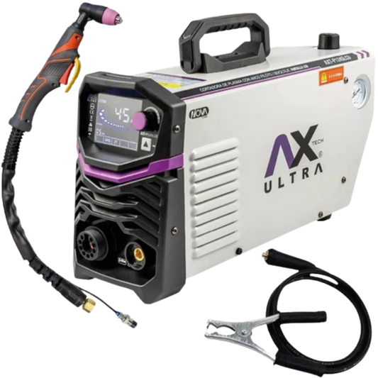 Cortadora De Plasma Bi-Voltaje Pantalla Lcd 110V/30A - 220V/45A Ax Tech AXT-P9045LCD ITC