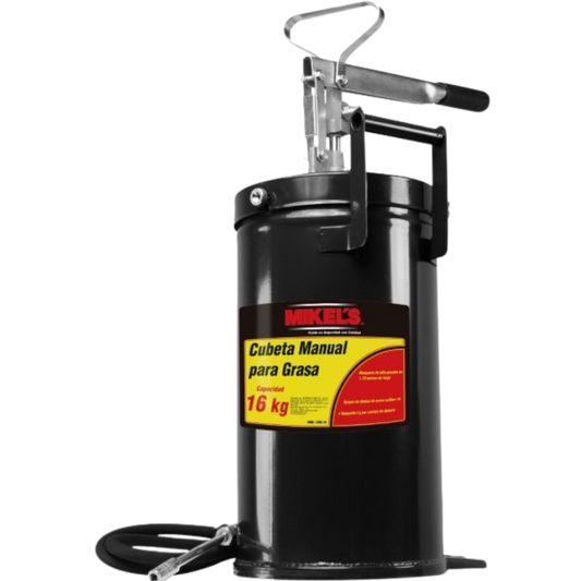 Cubeta Manual Para Grasa 16 Kg CMG-16 Mikels