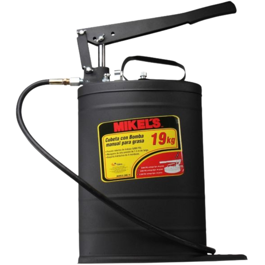 Cubeta Manual Para Grasa 19 Kg CMG-19 Mikels