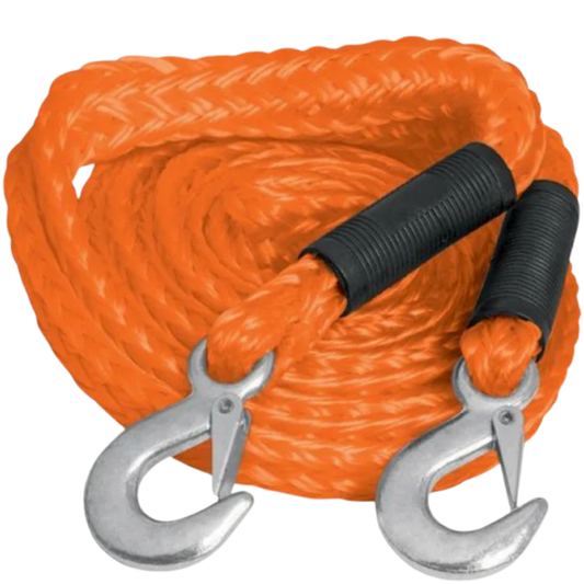 Cuerda Para Remolque Con Ganchos 7/8' X 4.5 M 18346 Truper