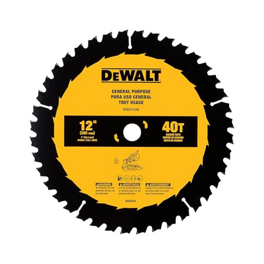 Hoja Sierra Circular 12" X 40D DWA11240 Dewalt