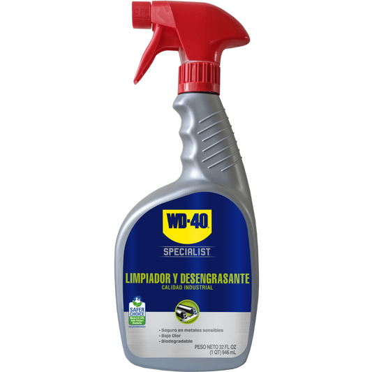 Desengrasante Y Limpiador Liquido 32 Oz. Specialist 300356 WD40