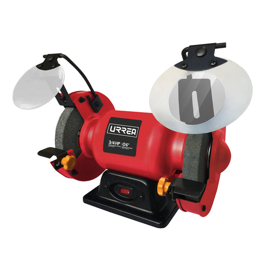 Esmeril De Banco 6" 570 W 127 V, 3450 Rpm Urrea DS