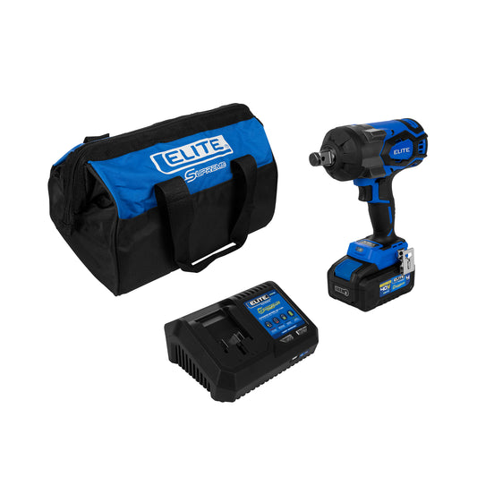 Llave de impacto inalambrica 3/4 sin escobilla bateria y cargador 40v (Brushless Tech Motor) SBLI40135 Elite