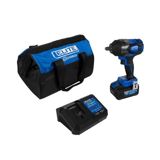 LLAVE DE IMPACTO INALÁMBRICA 1/2” SIN ESCOBILLAS BTM (BRUSHLESS TECH MOTOR). BATERIA 40V
