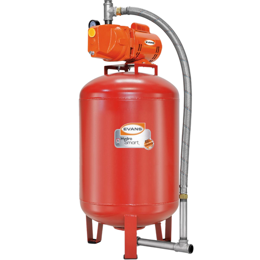 Equipo Hidroneumatico 0.75 Hp 130 Lts Vertical EAJ075-130VE Evans
