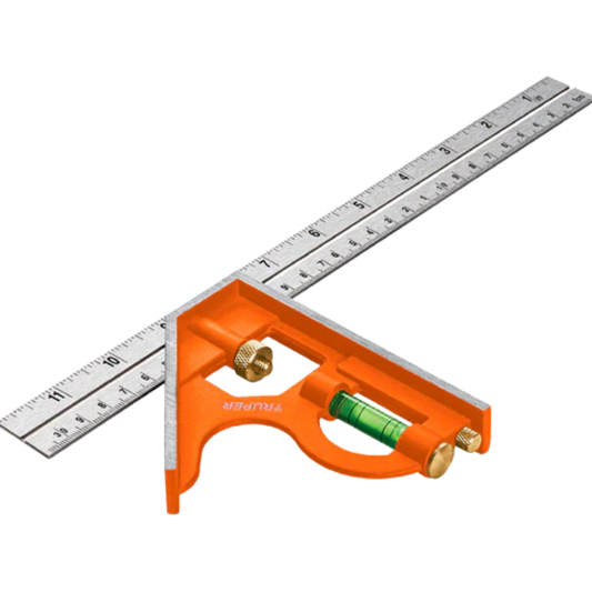 Escuadra 12' De Combinación Con Punzón Para Marcar 14380 Truper