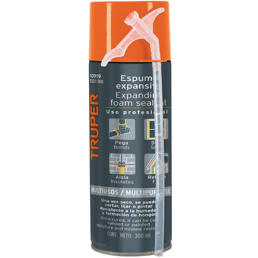 Espuma Expansiva De 300 Ml 10919 Truper