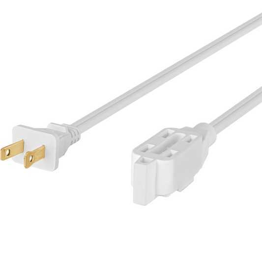 Extensión Eléctrica Doméstica 4 M Clavija Recta Blanca 40153 Truper