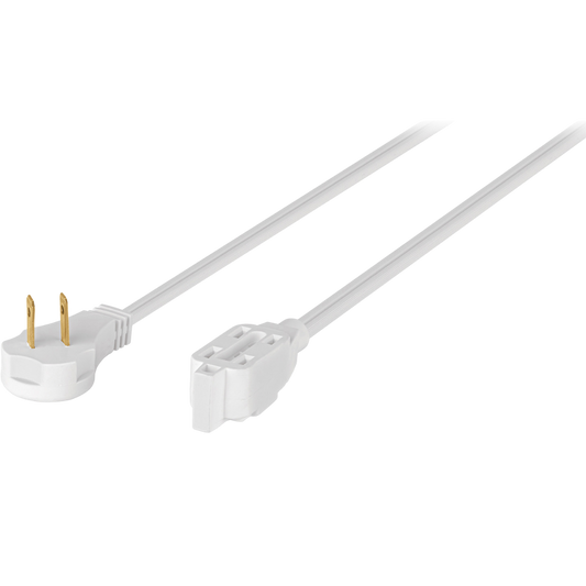 Extensión Eléctrica Doméstica 5 M Clavija Plana Blanca 48018 Truper
