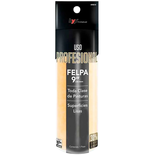 Felpa Microfibra 9" X 1 1/4" FPR49 BYP