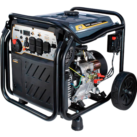 Generador 9000 W 14 Hp Inverter Motor Thunder Salida 110/220 V Gi90MG1400THWAE Evans