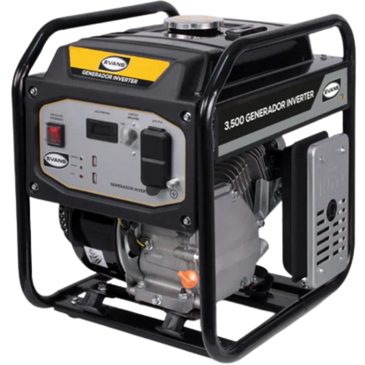 Generador Inverter 3500 W 7 Hp Motor Thunder GI35MG0700TH Evans