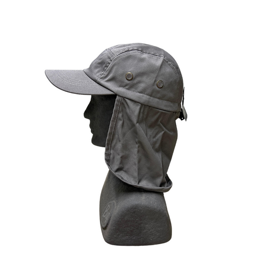 Gorra Con Solapa Para Senderismo Color Gris 013364 Home