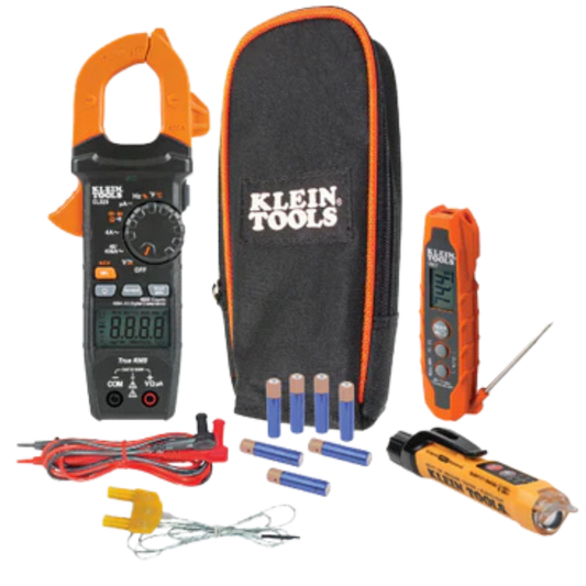 Kit De Prueba Eléctrica De Hvac CL320KIT Klein Tools