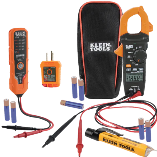 Kit De Prueba Eléctrica De Multímetro De Gancho De Calidad Superior CL120VP Klein Tools